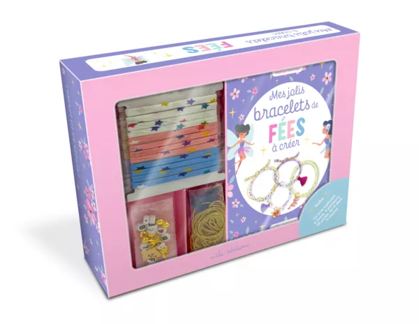 Coffret - Mes jolis bracelets de fées à créer