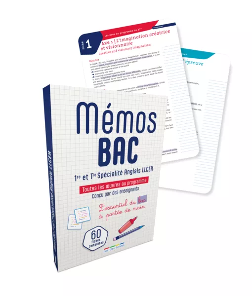 Mémos Bac Spécialité Anglais LLCER 1re et Tle