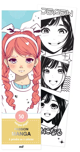 Marque-pages - Passion manga