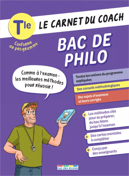 Le carnet du coach - Bac de philosophie