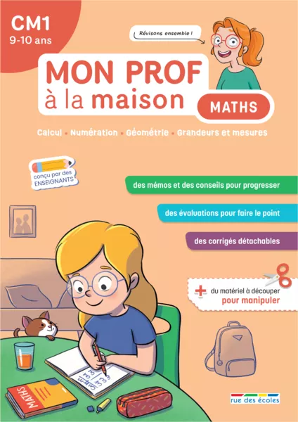 Mon prof à la maison - Maths CM1
