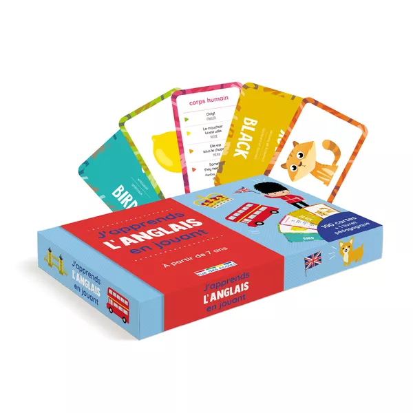J'apprends l'anglais en jouant - 7 ans et plus