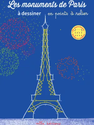 Produit Les monuments de Paris à dessiner en points à relier Image