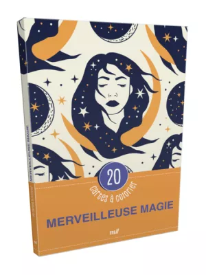 Produit Merveilleuse Magie - 20 cartes à colorier Image