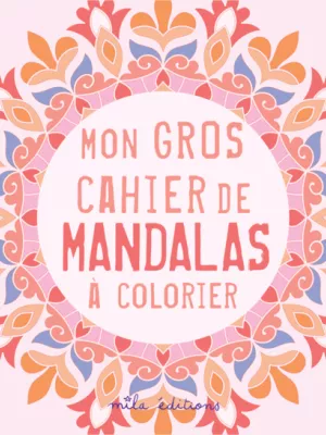 Produit Mon gros cahier de mandalas à colorier Image