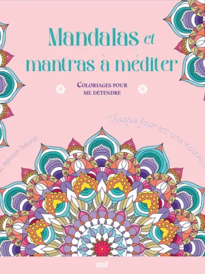 Produit Mandalas et mantras à méditer - Coloriages pour me détendre Image