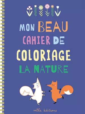 Produit Mon beau cahier de coloriage : La nature Image