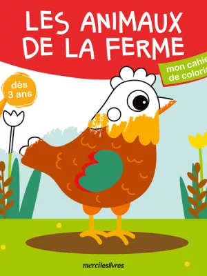 Produit Mon cahier de coloriage - Les animaux de la ferme, dès 3 ans Image