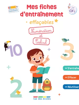 Produit Mes fiches d'entraînement effaçables - Numération et Calcul - Grande section-CP Image