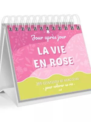 Produit Calendrier Jour après jour - La vie en rose Image