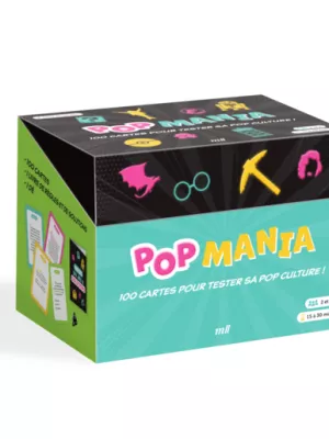 Produit PopMania - 100 cartes pour tester sa pop culture ! Image
