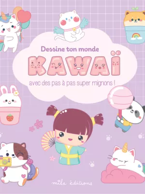 Produit Dessine ton monde kawaï, Édition 2024 Image