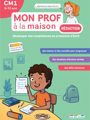 Produit Mon prof à la maison - Rédaction CM1 Image