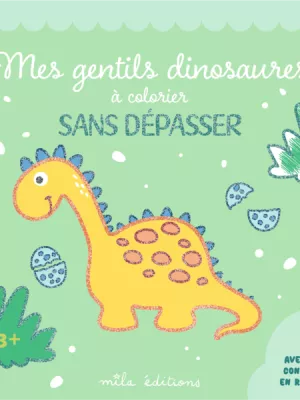 Produit Mes gentils dinosaures à colorier sans dépasser Image