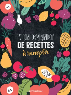 Produit Mon carnet de recettes à remplir (édition 2023) Image