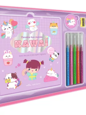 Produit Coffret - Dessine ton monde kawaï Image