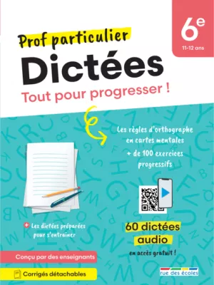 Produit Prof particulier - Dictées 6e Image