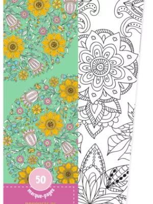 Produit Marque-pages - Bouquets de mandalas Image