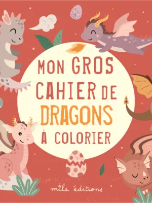 Produit Mon gros cahier de dragons à colorier Image