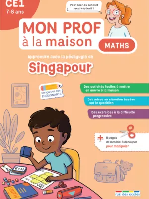 Produit Mon prof à la maison Maths - Singapour CE1 Image