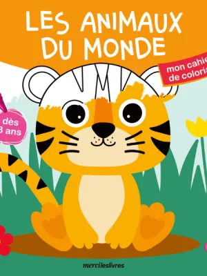 Produit Mon cahier de coloriage - Les animaux du monde, dès 3 ans Image