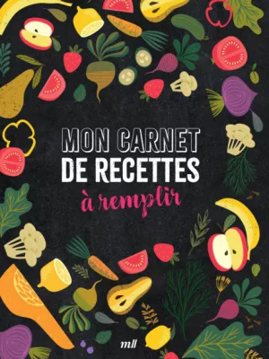 Produit Mon carnet de recettes à remplir Image