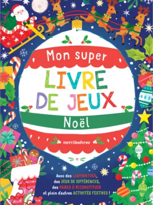 Produit Mon super livre de jeux - Noël Image