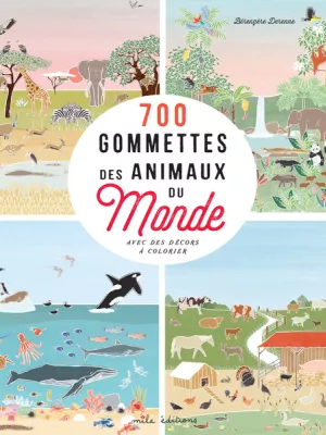 Produit 700 gommettes des animaux du monde Image