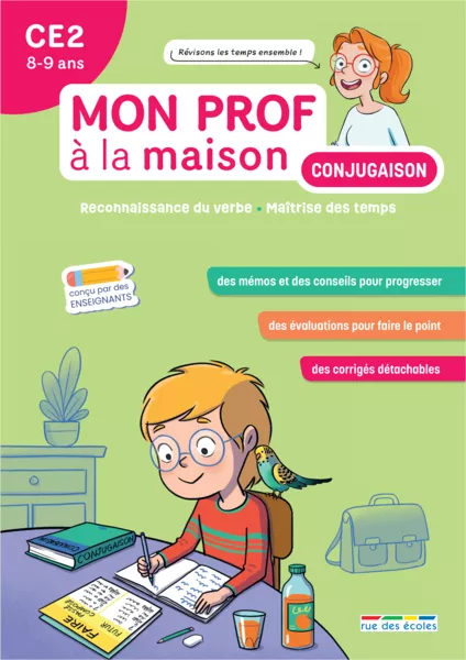 Mon prof à la maison - Conjugaison CE2