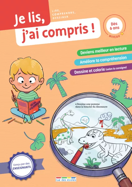 Je lis, j'ai compris ! Lecteur débutant (dès 6 ans)