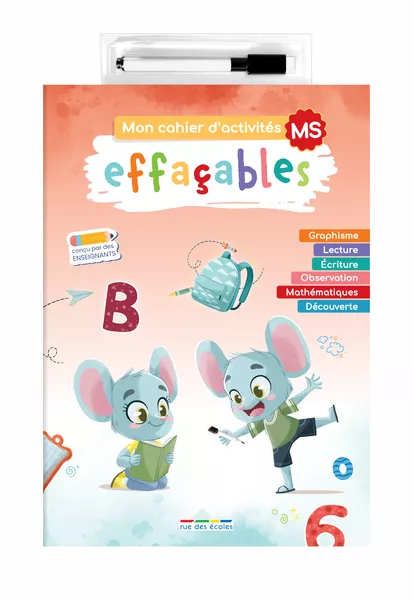 Mon cahier d'activités effaçables - MS