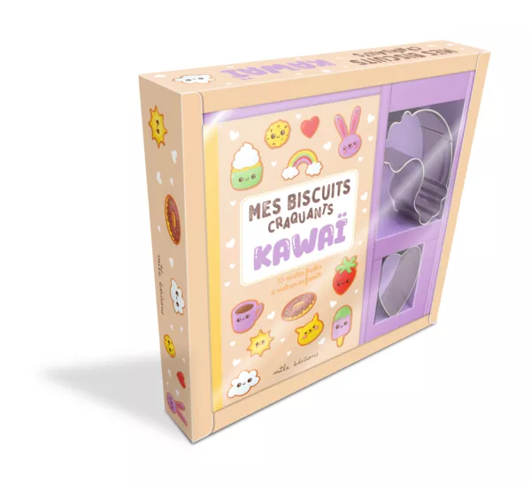 Coffret - Mes biscuits craquants Kawaï