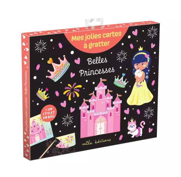 Mes jolies cartes à gratter - Belles princesse