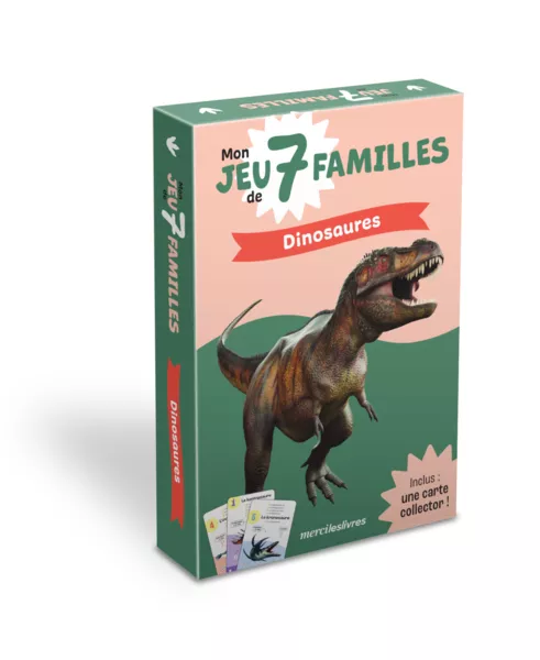 Mon jeu de 7 familles - Dinosaures