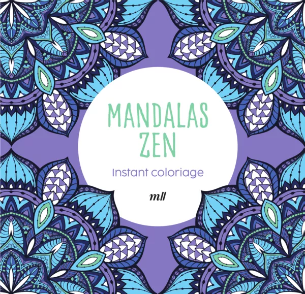 Instant coloriage - Mandalas zen