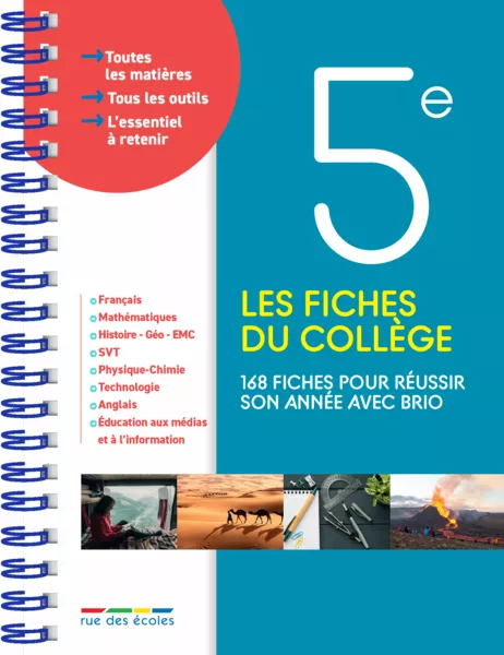Les fiches du collège - 5e