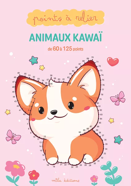 Mes points à relier - Animaux kawaï