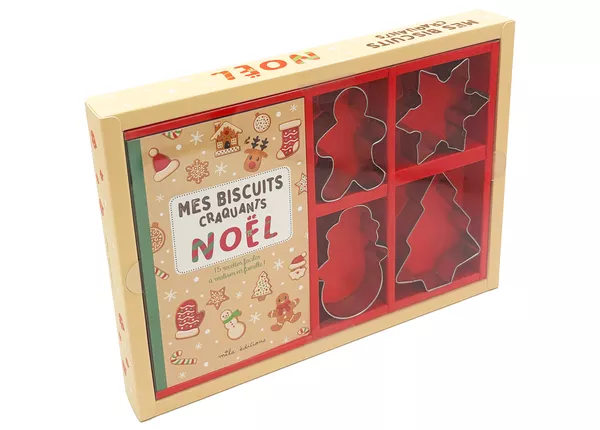 Coffret - Mes biscuits craquants Noël
