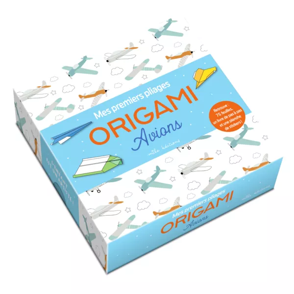 Origami - Avions - Mes premiers pliages (coffret)