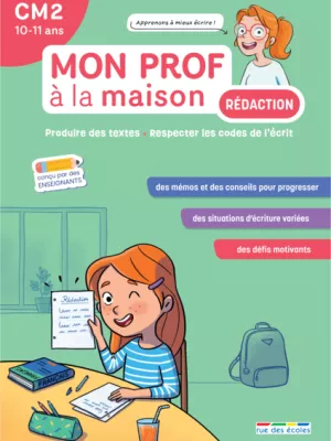 Produit Mon prof à la maison - Rédaction CM2 Image