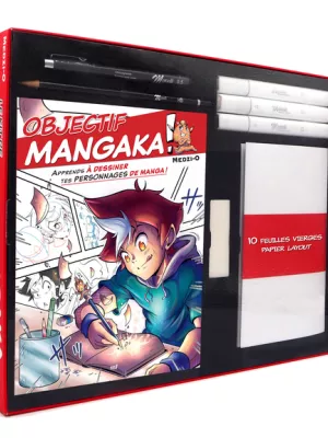 Produit Kit de l'apprenti mangaka - La première étape vers ton manga ! (coffret) Image