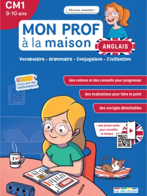 Produit Mon prof à la maison - Anglais CM1 Image