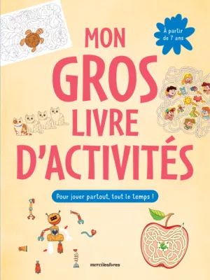 Produit Mon gros livre d'activités pour jouer partout, tout le temps ! Image
