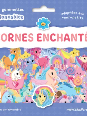 Produit Licornes enchantées - Ma pochette de gommettes repositionnables Image