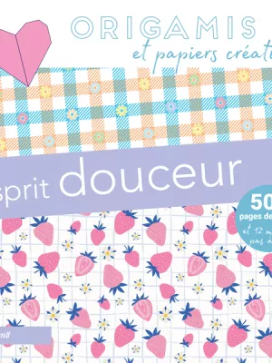 Produit Origamis et papiers créatifs - Esprit douceur Image