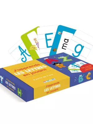 Produit J'apprends les lettres en jouant - 4 ans et plus Image