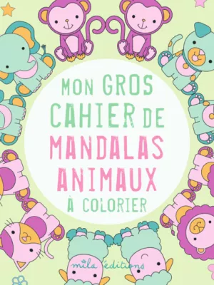 Produit Mon gros cahier de mandalas animaux à colorier Image