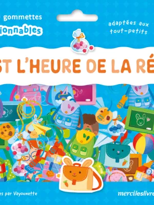 Produit C'est l'heure de la récré ! - Ma pochette de gommettes repositionnables Image