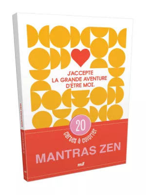 Produit Mantras Zen - 20 cartes à colorier Image