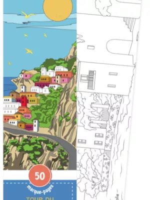 Produit Marque-pages - Tour du monde Image